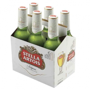 STELLA ARTOIS 330ML 6 PACK