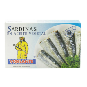 SARDINAS VIGILANTE  VEGETAL  120G