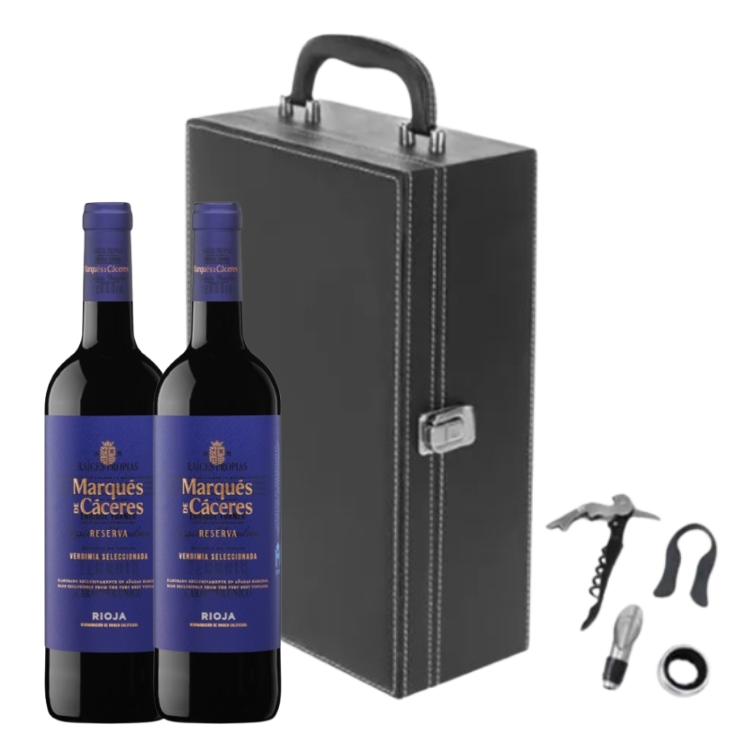 MARQUES DE CACERES  RESERVA ESTUCHE 2BT